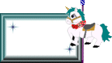 Aqua Pony Sig Tag
