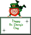 St Pattys Handstand Sig Tag