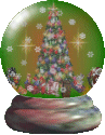 Christmas Tree Mini Snow Globe