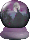 Full Moon Mini Snow Globe