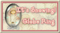 It's Snowing Globe Ring